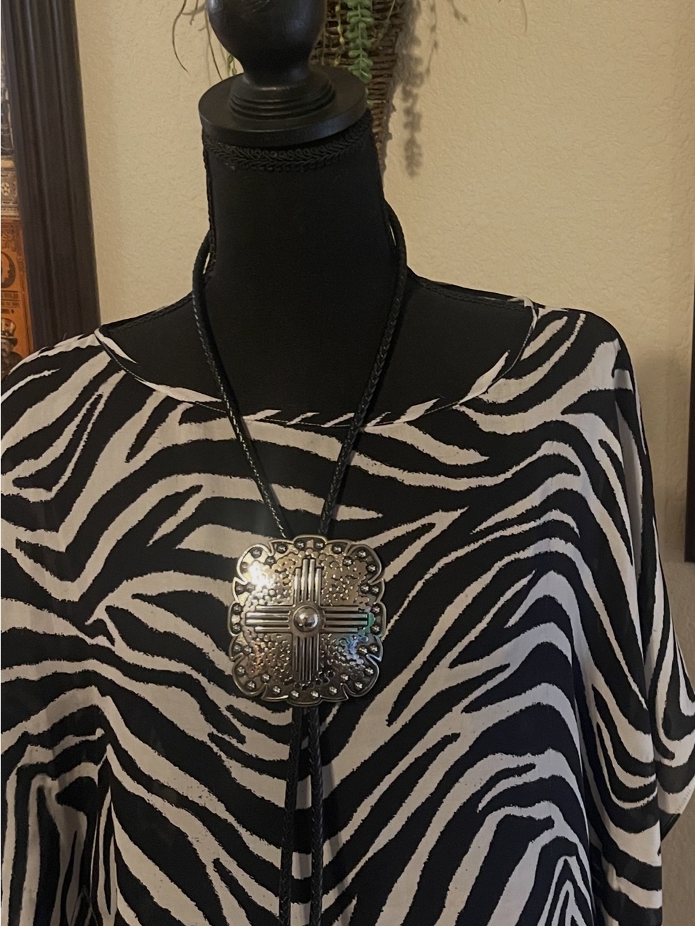 Classic Western Bolo with Zia Inspired Concho